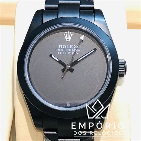 rolex milgauss brand new|rolex milgauss dark knight.